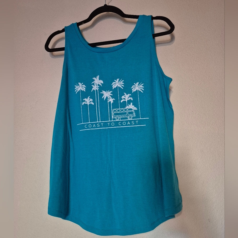 Teal Tank Top Size L Van Life